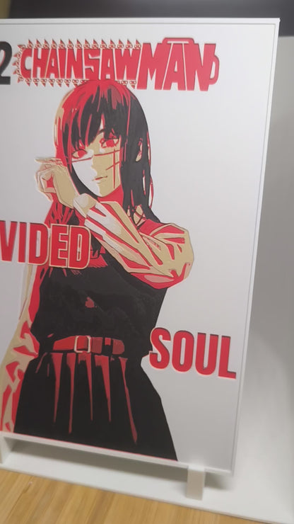 Makima 3D decoration – Divided Soul | Chainsaw Man