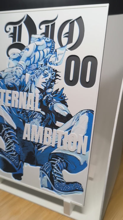 Décoration 3D Dio Brando – Eternal Ambition