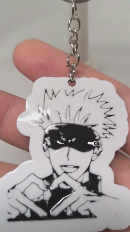 Porte-clé Gojo Satoru - Jujutsu Kaisen